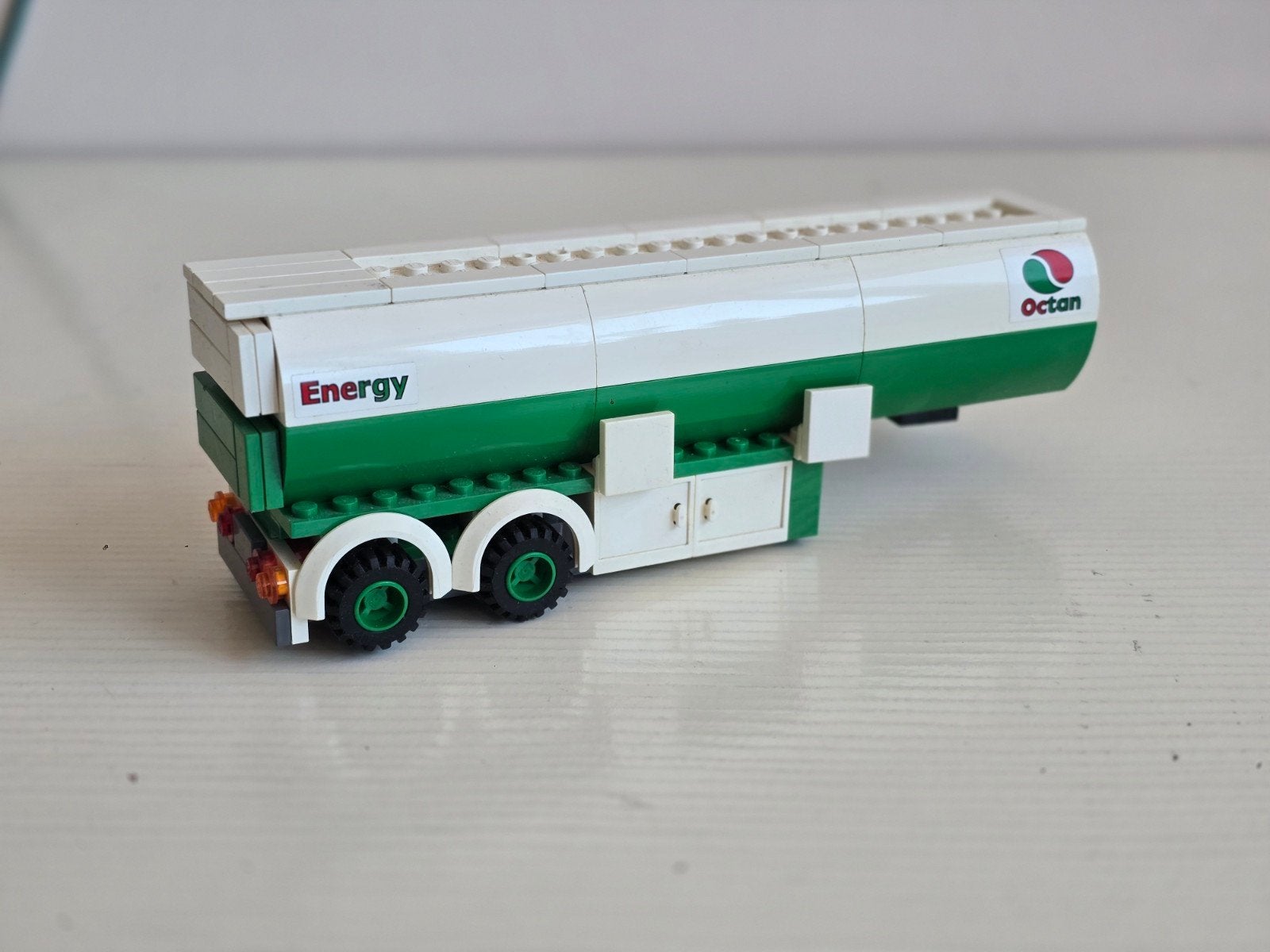 Lego brandstof trailer Octan Energy, Ophalen of Verzenden, Zo goed als nieuw