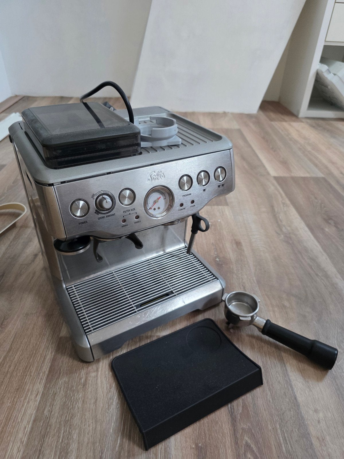Solis Barista koffiemachine,voor de handige koffieliefhebbe, Ophalen