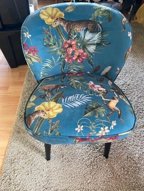 Sissy boy fauteuil jungle, Ophalen, Minder dan 75 cm, Zo goed als nieuw, Stof