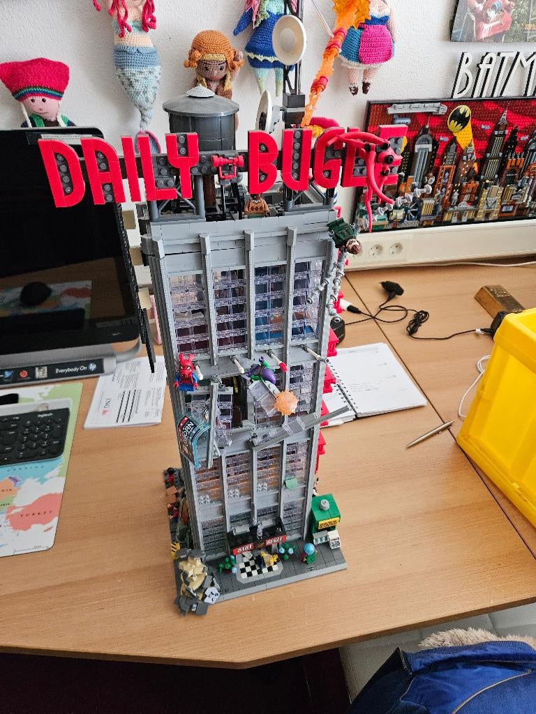 LEGO Spider-Man Daily Bugle - 76178, Marvel, Lego, Ophalen of Verzenden, Zo goed als nieuw