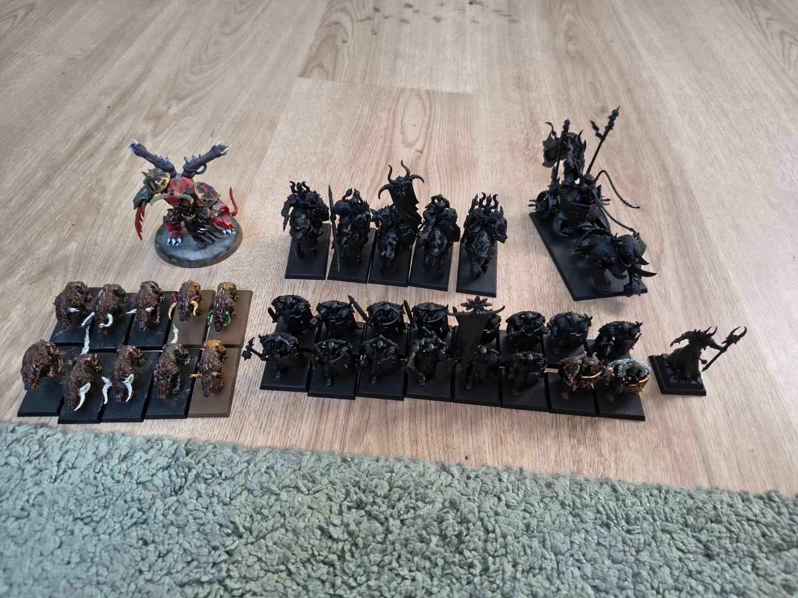 tow warriors of chaos leger, Ophalen of Verzenden, Gebruikt, Warhammer, Figuurtje(s)