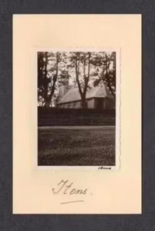 Foto Itens Martinikerk Jaren 30., Verzamelen, Foto's en Prenten, Foto, Ophalen of Verzenden, Zo goed als nieuw, Gebouw