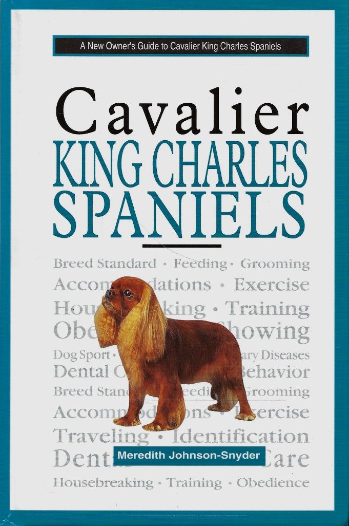 BOEK CAVALIER KING CHARLES SPANIELS., Ophalen of Verzenden, Nieuw, Honden, Meredith Johnson - Snyder