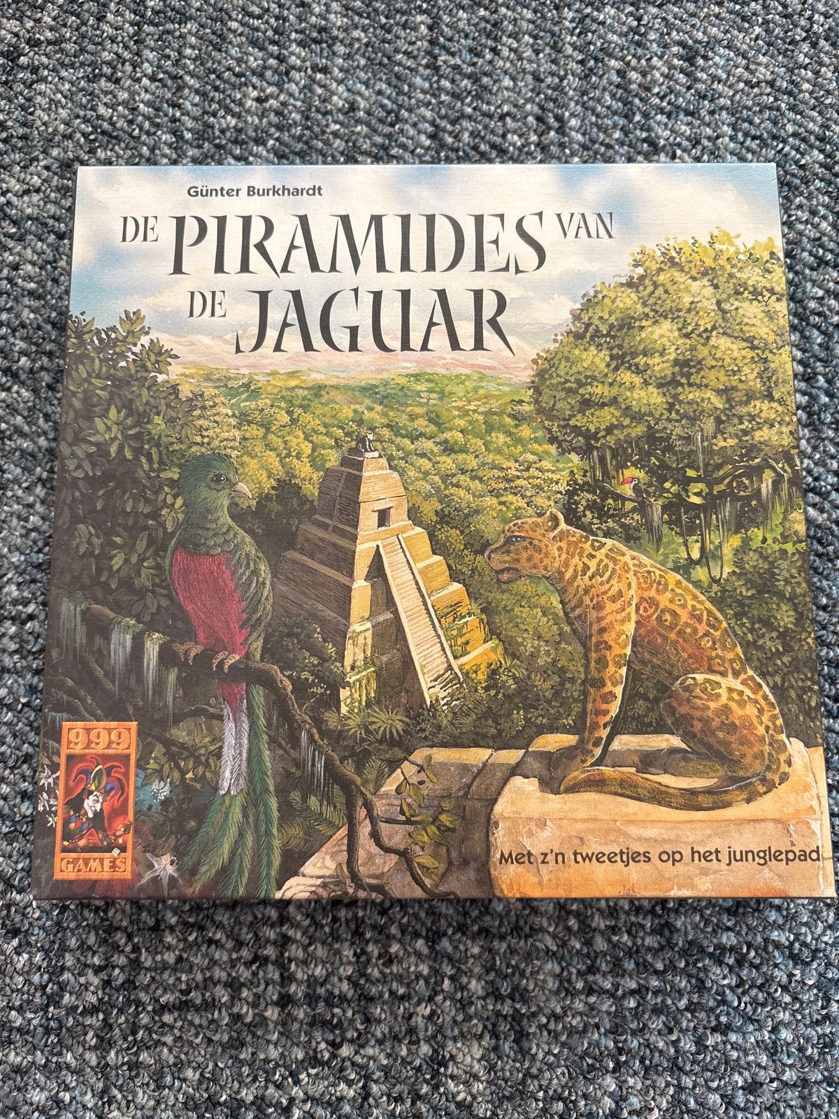 De Piramides van de Jaguar - Bordspel, Een of twee spelers, Ophalen of Verzenden, Zo goed als nieuw