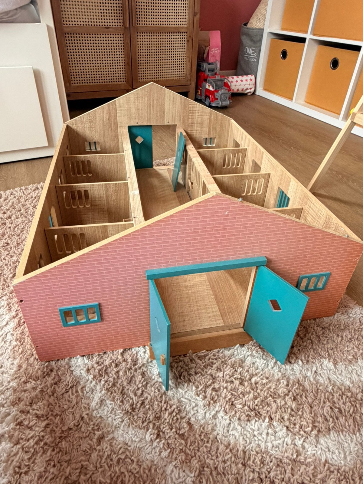 Paardenstal leuk voor Schleich, Ophalen of Verzenden, Zo goed als nieuw, Poppenhuis