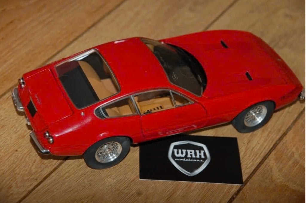 1:18 Ferrari 365 GTB4 Daytona rood Hotwheels elite USED WRH, Verzenden, Gebruikt, Auto, Hot Wheels