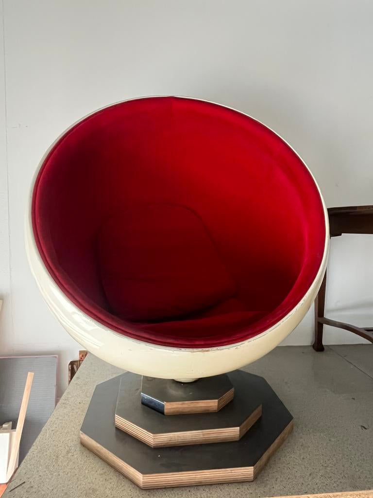 Kuipstoel - ball chair, Ophalen