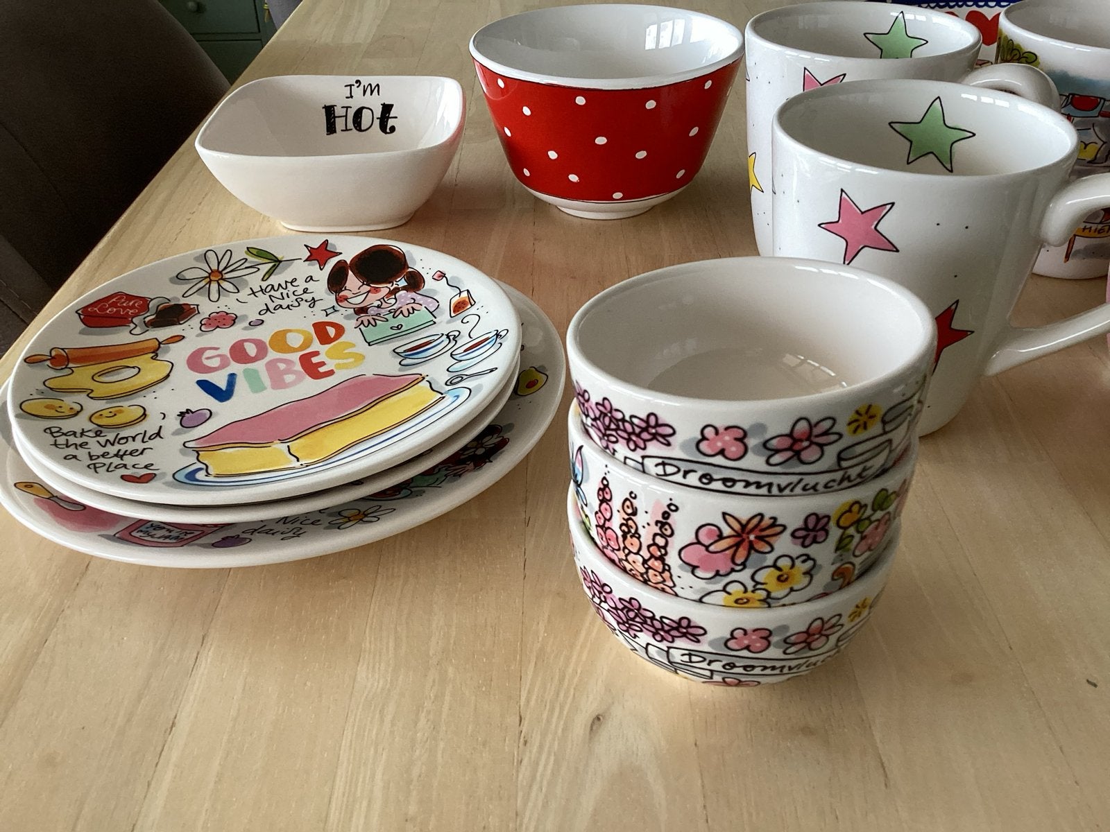 Blond Amsterdam servies collectie, Gebruikt, Keramiek, Ophalen of Verzenden, Bord(en)
