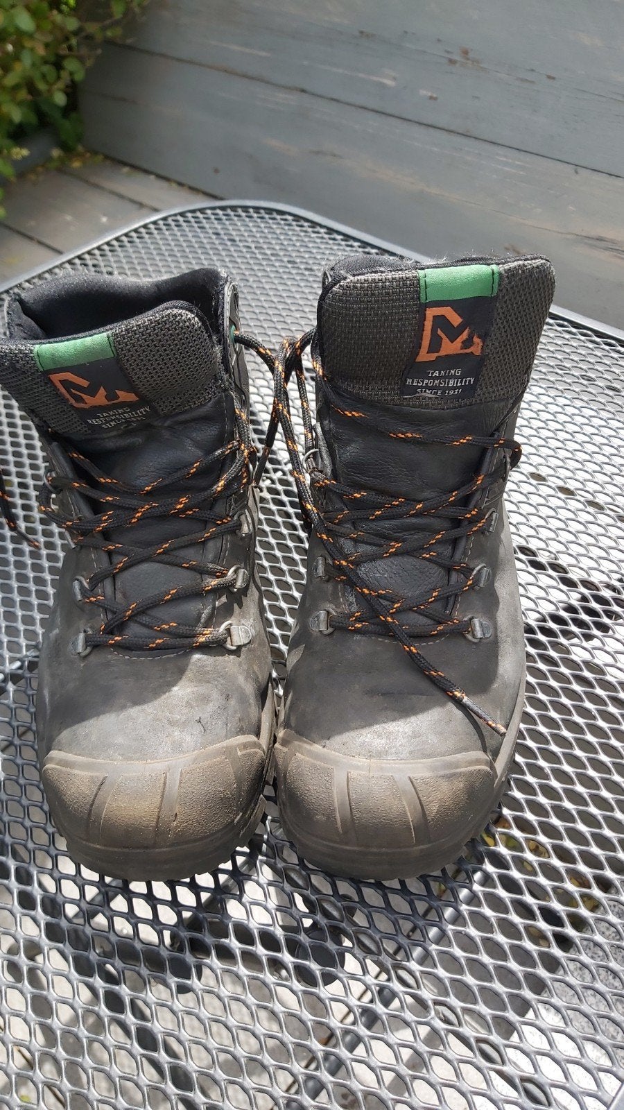 Werkschoenen maat 43 D Emma S3 FO SRC certificering Z.G.A.N., Ophalen of Verzenden, Zo goed als nieuw, Zwart, Werkschoenen
