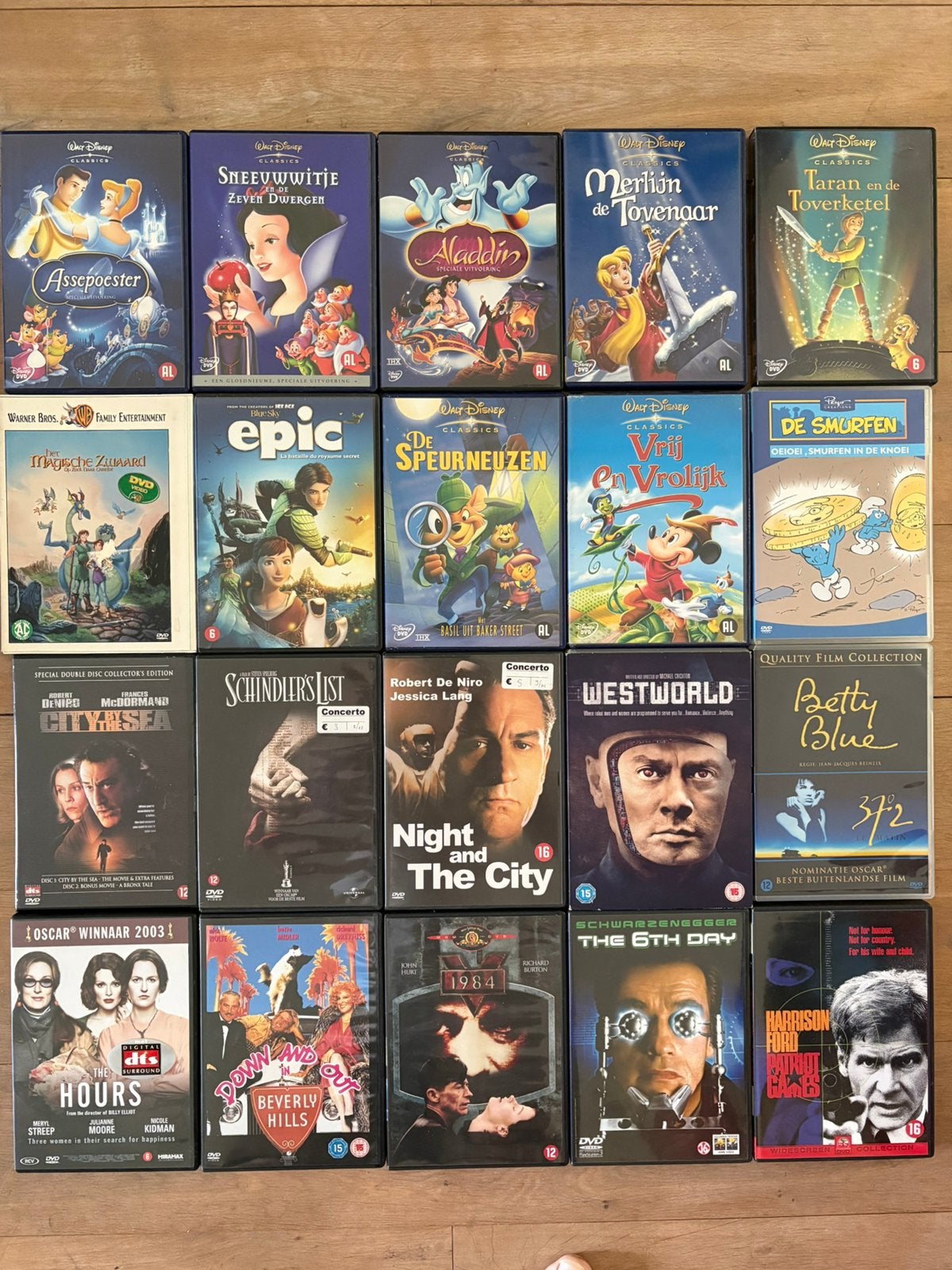 Diverse dvd’s meestal 2 euro per stuk, Ophalen of Verzenden, Gebruikt