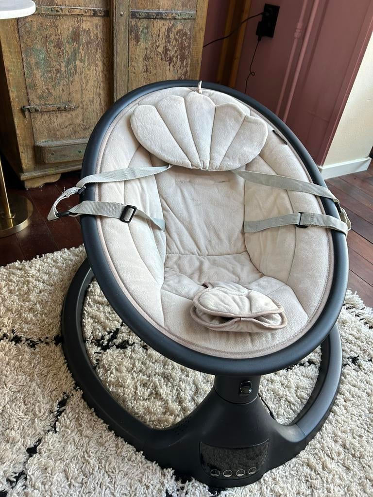 X Adventure Rocco Velvet nougat elektrische wipstoel, Kinderen en Baby's, Wipstoeltjes, Schommelstoel, Ophalen, Overige merken