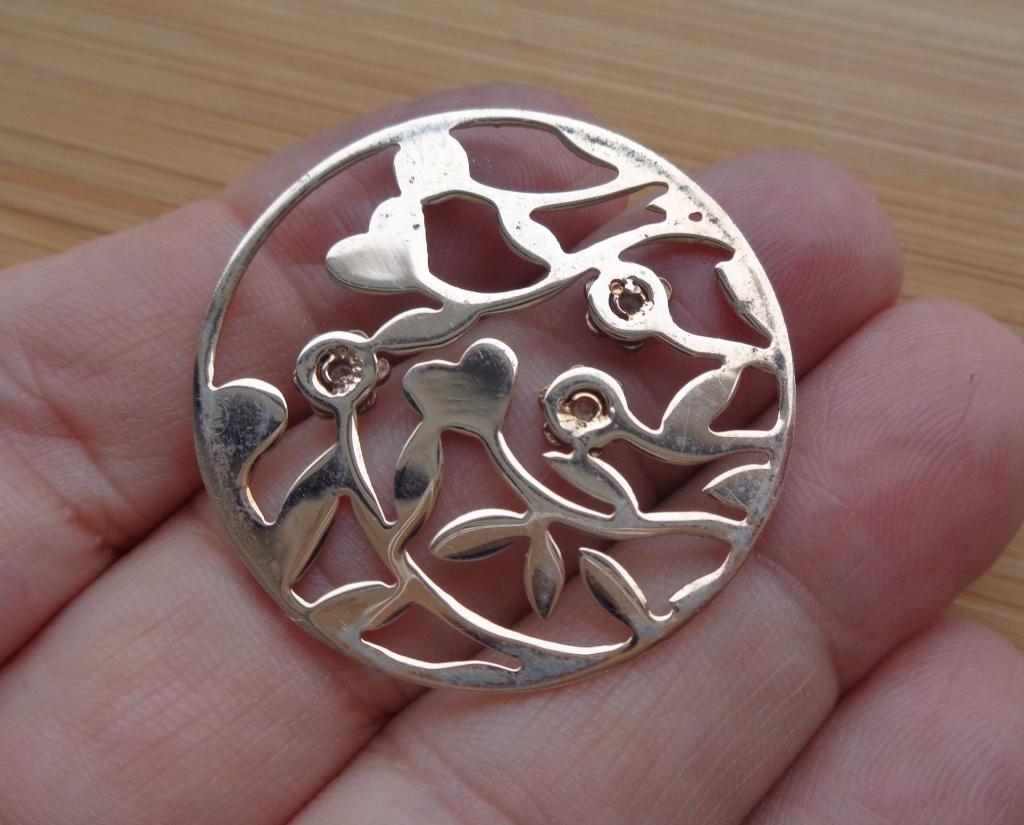 platte cover MY iMenso zilver verguld [749], Sieraden, Tassen en Uiterlijk, Verzenden, Zo goed als nieuw, Goud, Zilver