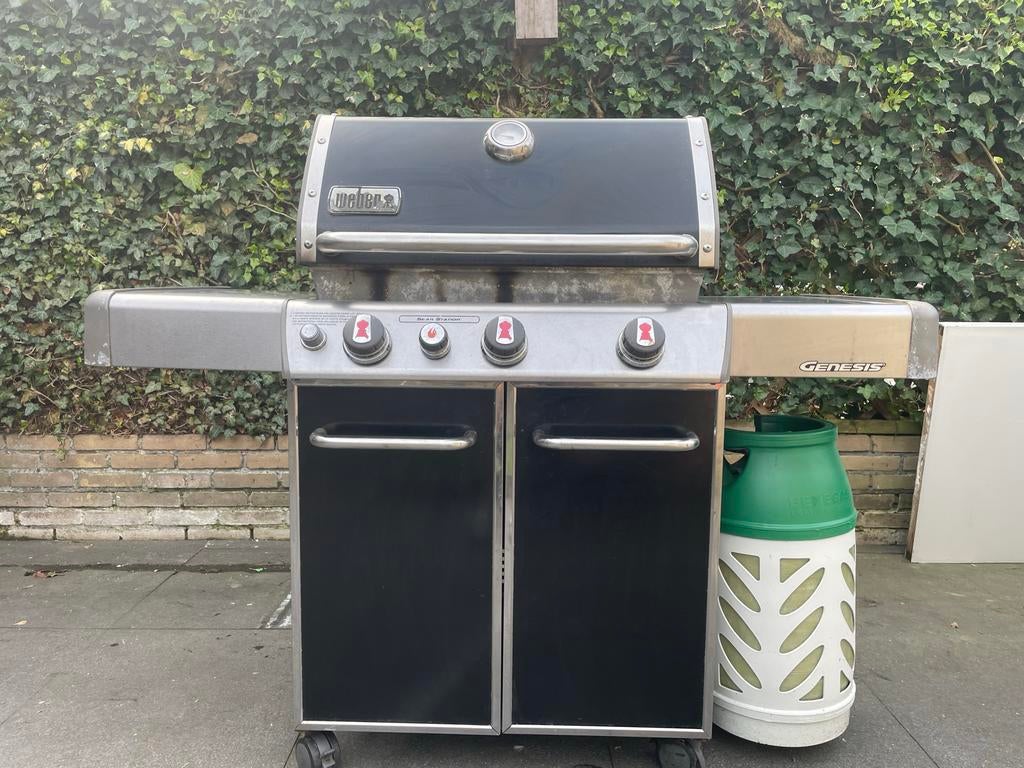 Weber Genesis gasbarbecue, Ophalen, Gebruikt
