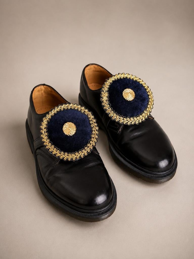 Pietengesp schoengesp - blauw club van sinterklaas, Ophalen of Verzenden, Nieuw