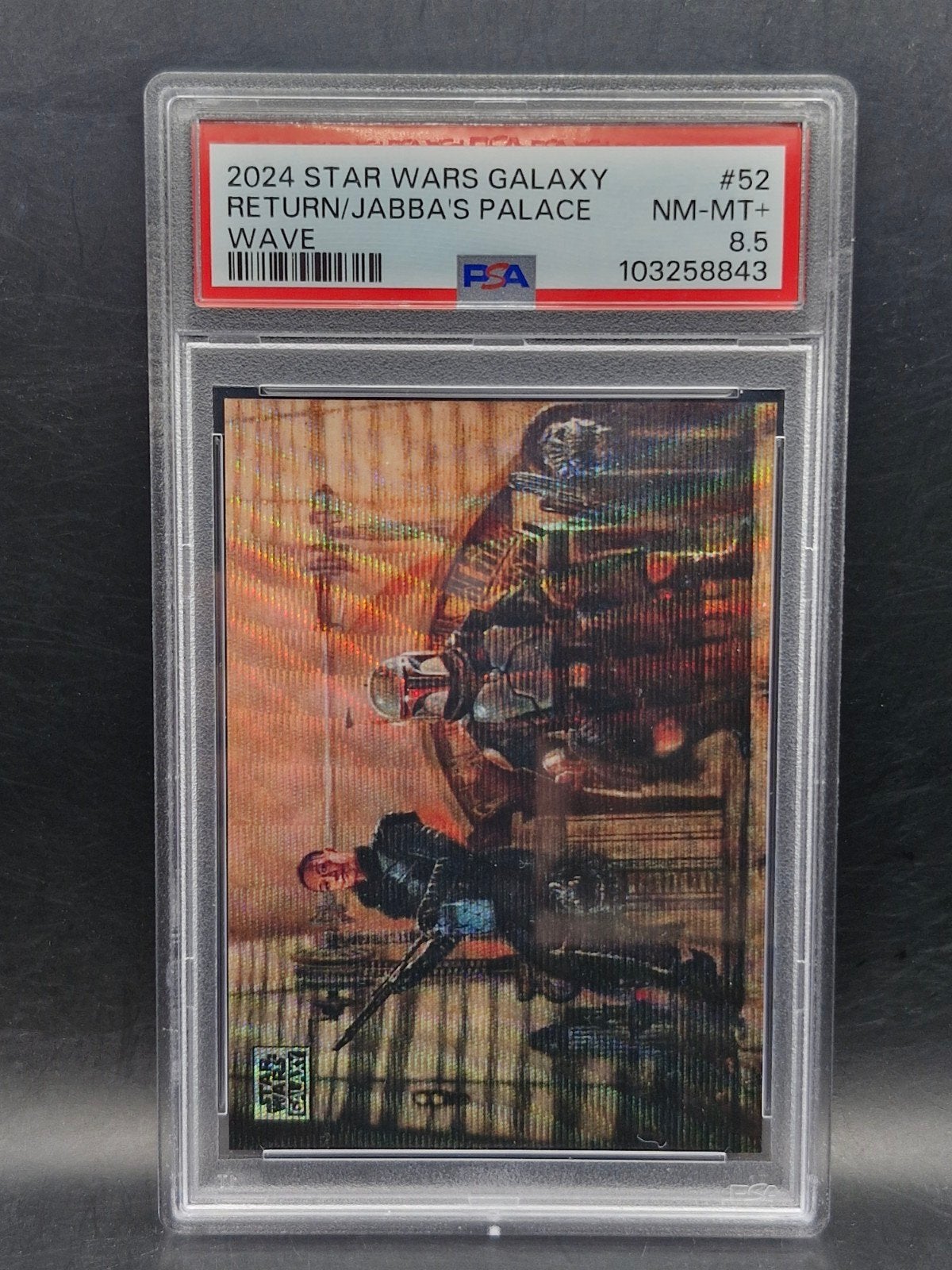star wars galaxy jabba's palace limited edition #52 PSA 8.5, Verzenden, Zo goed als nieuw, Actiefiguurtje