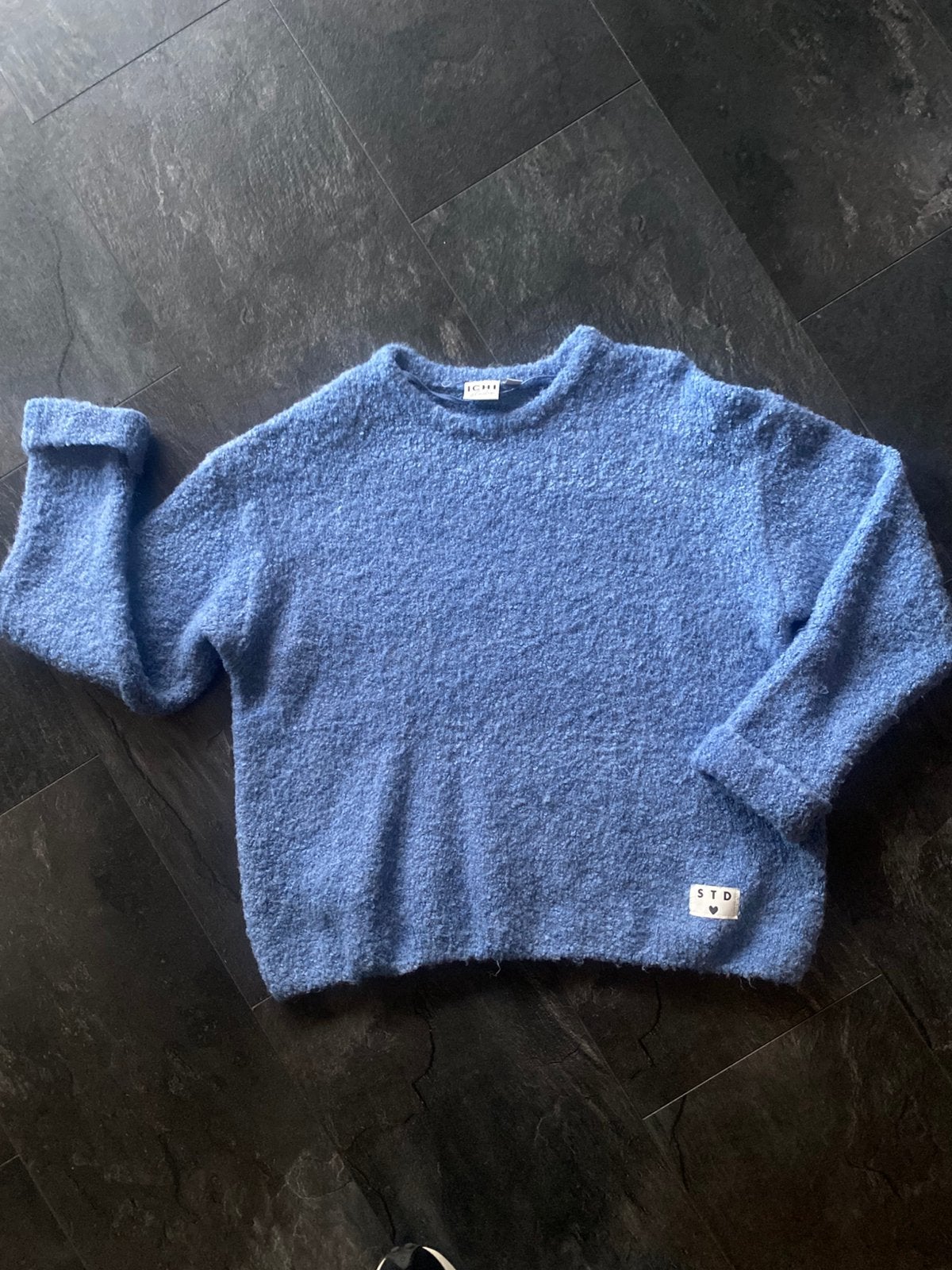 Ichi dames trui, Ophalen of Verzenden, Gedragen, Maat 42/44 (L), Blauw