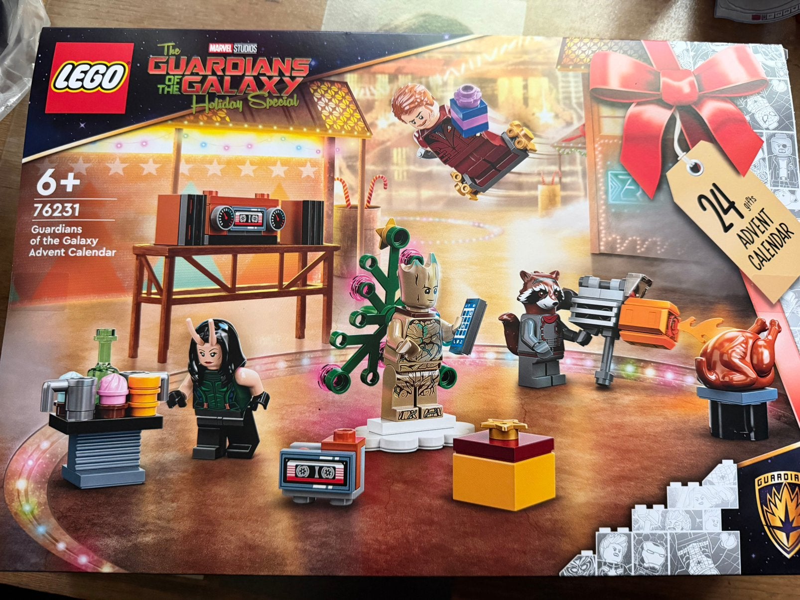 Lego 76231 Guardians of the Galaxy adventkalender, Ophalen of Verzenden, Nieuw, Lego