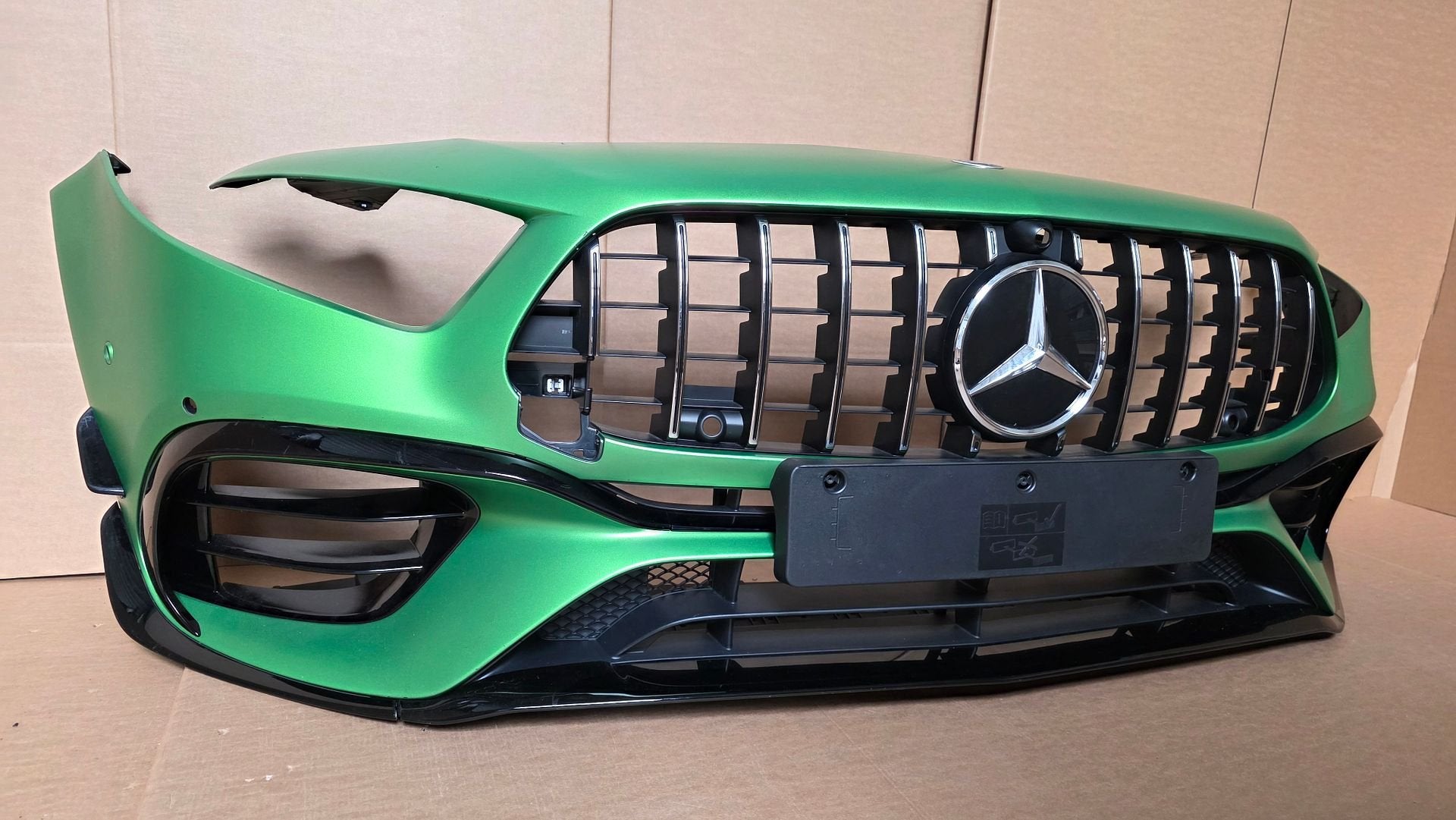 Mercedes W177 A KLASSE A45 A45S AMG AERODYNAMIK VOORBUMPER, Auto-onderdelen, Gebruikt, -, Voor, Ophalen of Verzenden