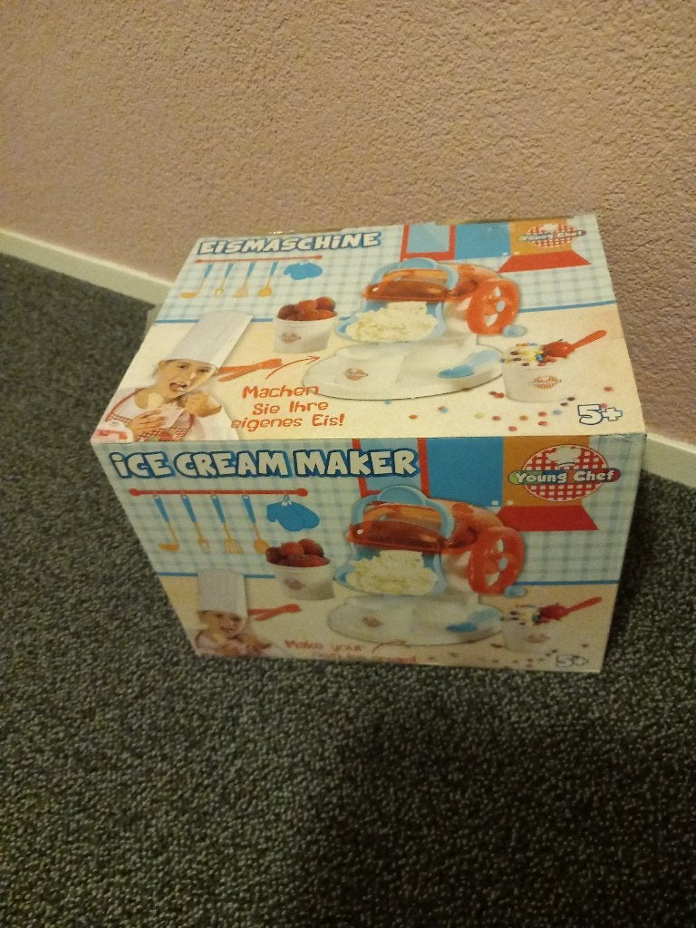 Ice cream maker, Ophalen of Verzenden, Zo goed als nieuw