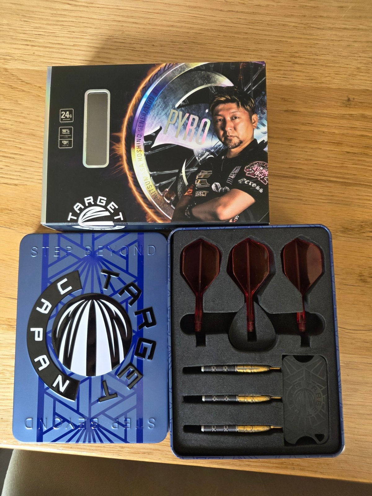 Target Darts Mitsumasa Hoshino G11 Darts 24g, Ophalen of Verzenden, Zo goed als nieuw, Pijlen