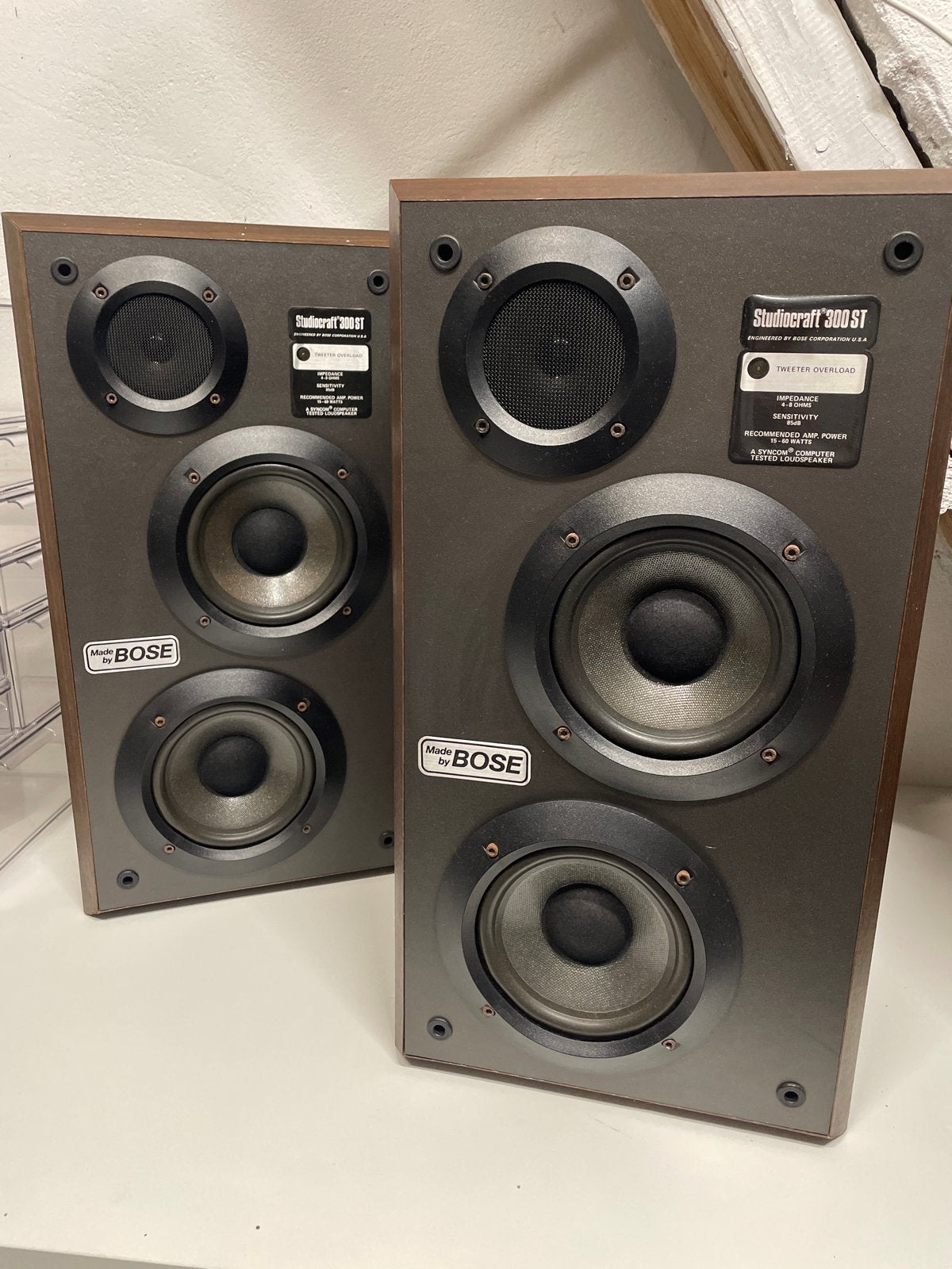 Bose Studiocraft 300ST Speakers - Vintage Geluid, Stereo speakers, Gebruikt, Ophalen of Verzenden, Bose