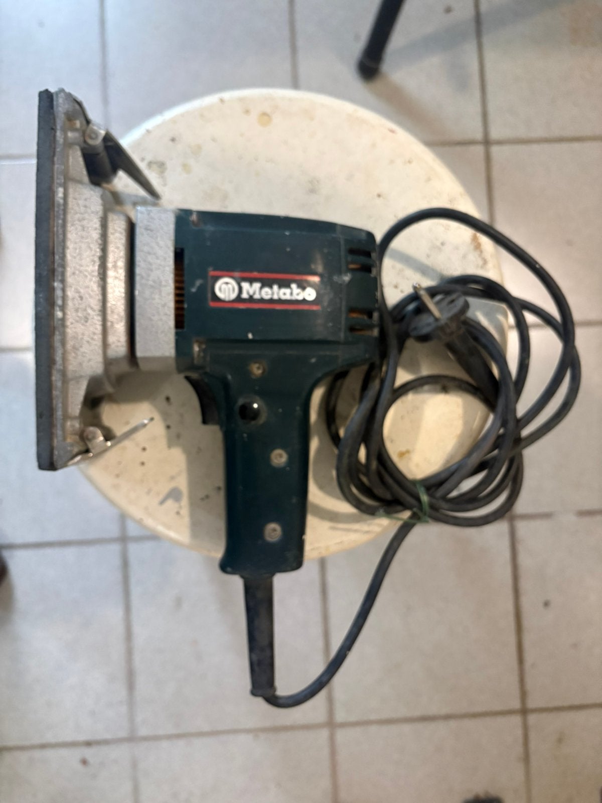Metabo Expert schuurmachine 180w, Ophalen, Gebruikt, Minder dan 600 watt, Vlakschuurmachine