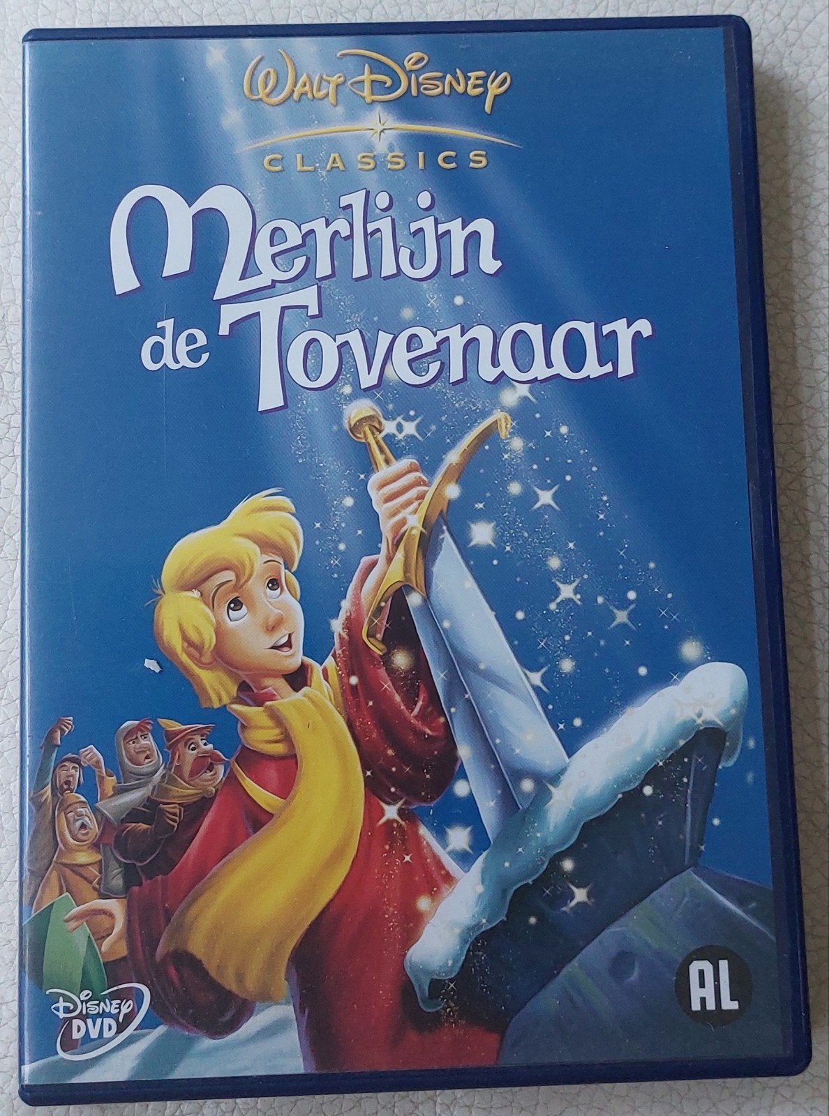 Merlijn de Tovenaar Disney DVD - Klassieke Animatie, Animatie, Alle leeftijden, Nederlands, Ophalen of Verzenden