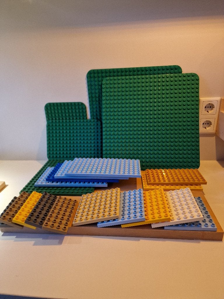 Duplo platen, wanden en blokken, Gebruikt, Overige thema's, Overige typen, Ophalen of Verzenden