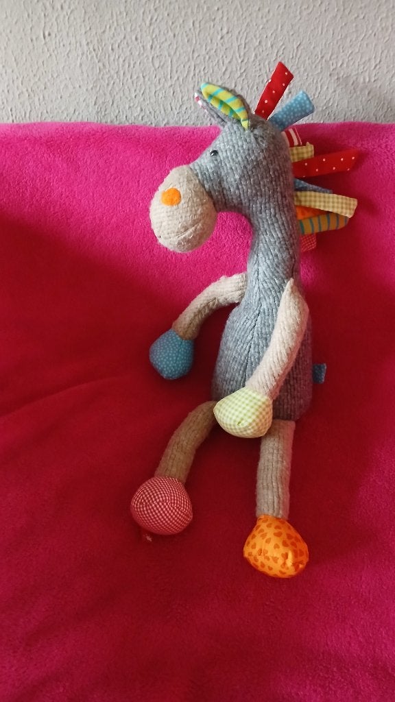 SIGIKID KNUFFEL PAARD, Ophalen of Verzenden, Zo goed als nieuw, Paard