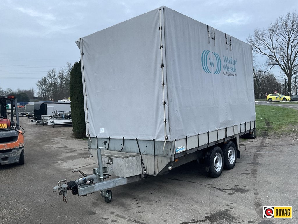 Fripaan ZTB 35 Huifwagen 3500 kg hard houten vloer, Gebruikt