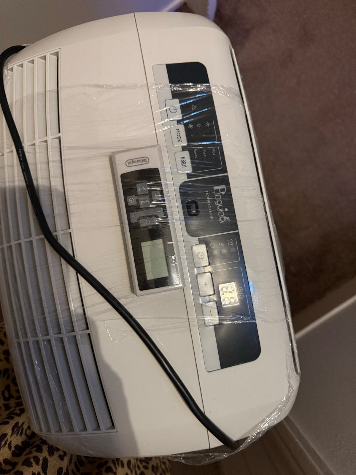 De'Longhi Pinguino PACN90ECOSILENT Mobiele Airco, Ophalen, 3 snelheden of meer, Zo goed als nieuw, Koelen en Ontvochtigen