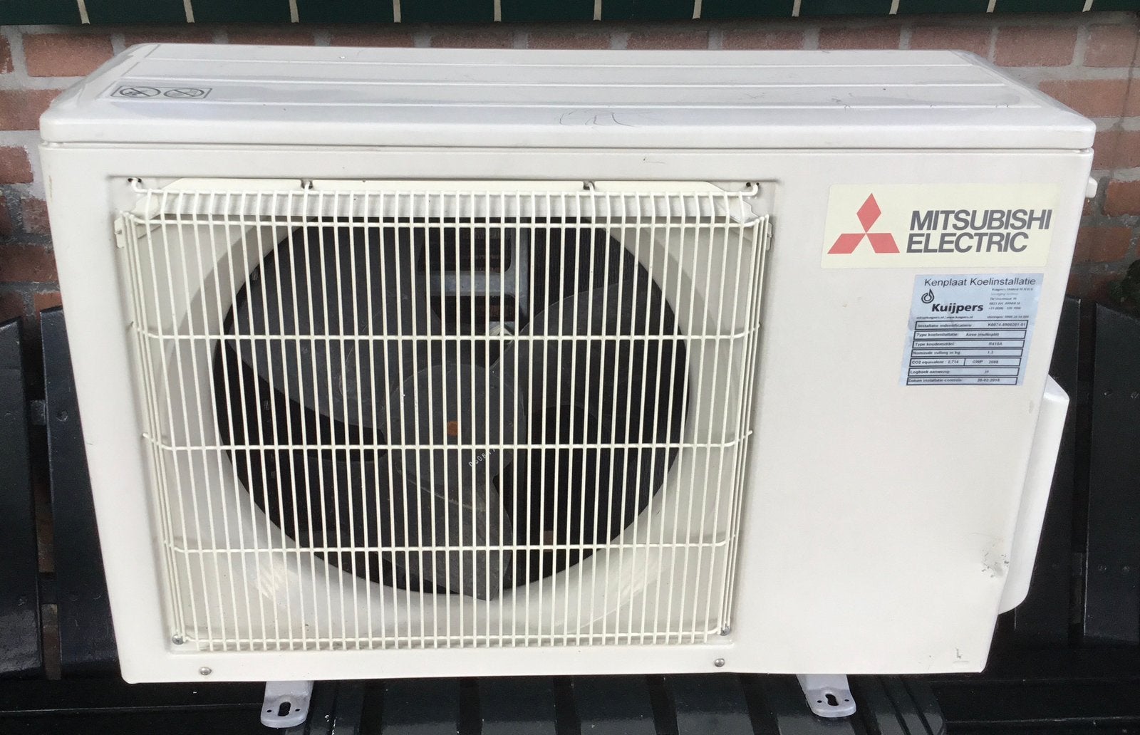 Mitsubishi multi-split airco, Ophalen, Gebruikt, Wandairco, 3 snelheden of meer
