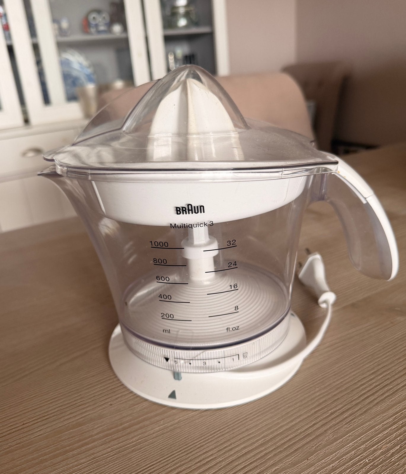 Braun citruspers, Ophalen of Verzenden, Zo goed als nieuw, Citruspers