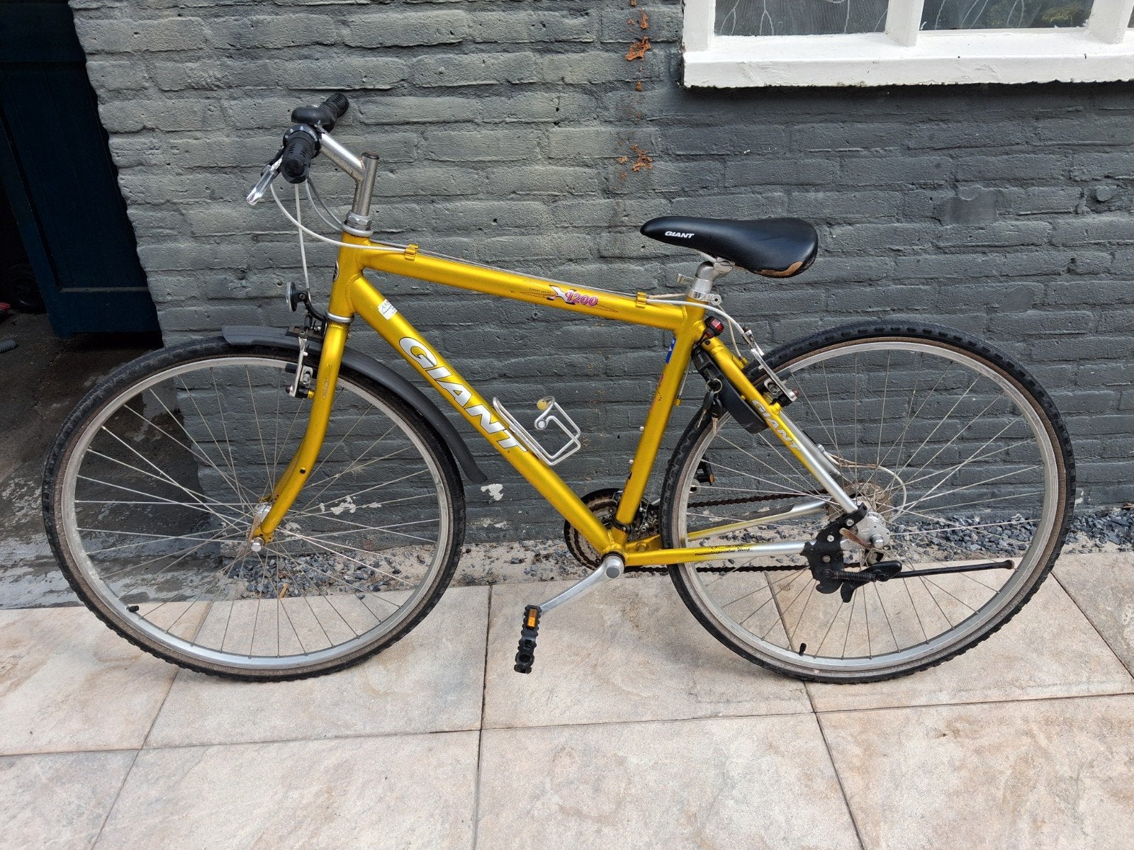 jongens heren fiets, Ophalen, Minder dan 10 versnellingen, Gebruikt, Velgrem