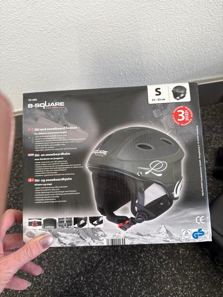 B-Square Skihelm Kinderen/Jongeren - Nieuw, Overige merken, Nieuw, Ophalen of Verzenden, Skiën