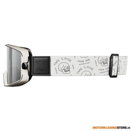 John Doe Goggle Skull, Wit-Zwart, Ophalen of Verzenden, Nieuw met kaartje