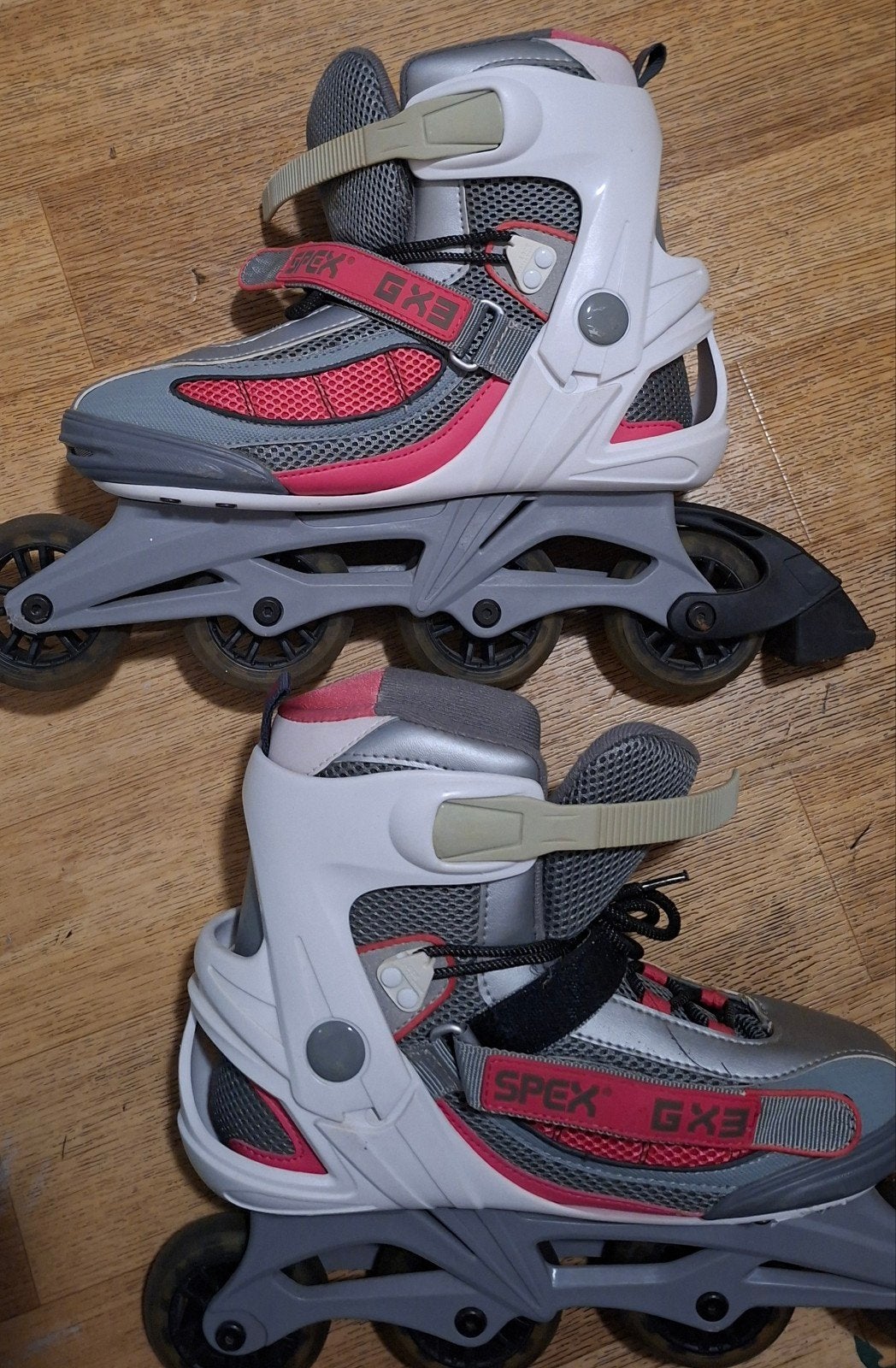 Spex GX3 Inline Skates met Beschermset - Maat L, Ophalen of Verzenden, Verstelbaar