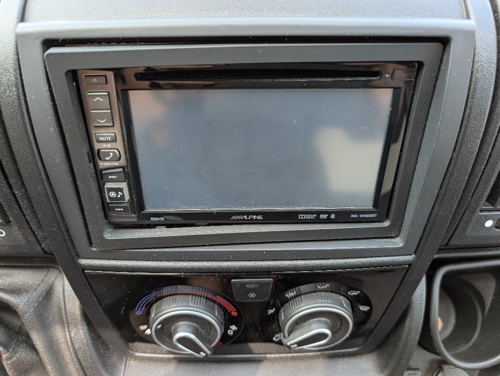 Alpine W990BT camper navigatie met Bluetooth,Touchscreen, Caravans en Kamperen, Verzenden, Gebruikt