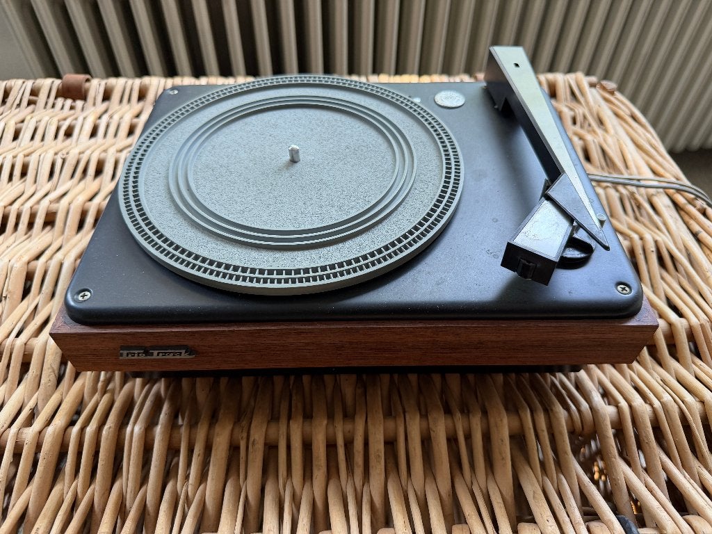 Vintage Triotrack platenspeler, Ophalen, Gebruikt, Platenspeler, Overige merken