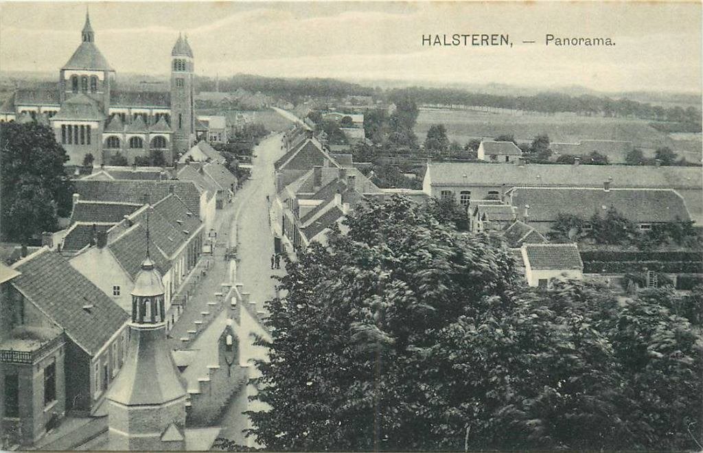 388-512-023 Halsteren Panorama, Verzenden, Voor 1920, Noord-Brabant