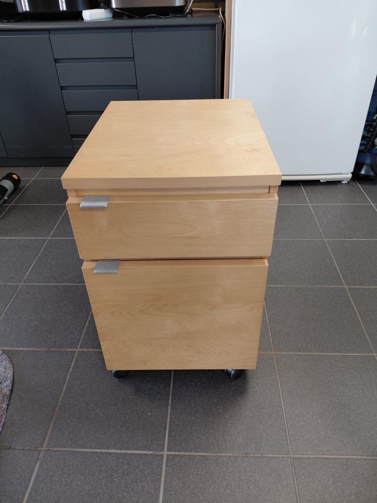 Ikea Jonas ladekast, Ophalen, Minder dan 50 cm, Gebruikt, 1 of 2 laden