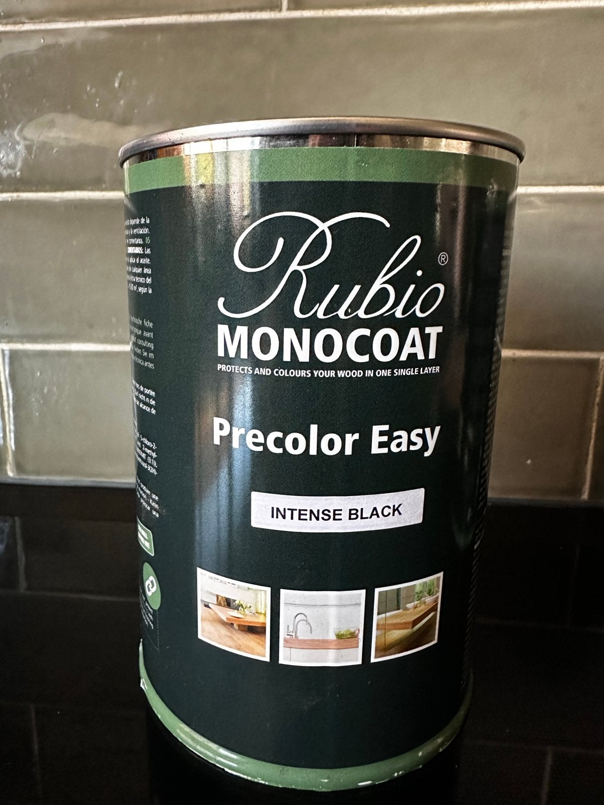 Rubio Monocoat Precolor Easy Intense Black, Ophalen, Zwart, Nieuw, Beits