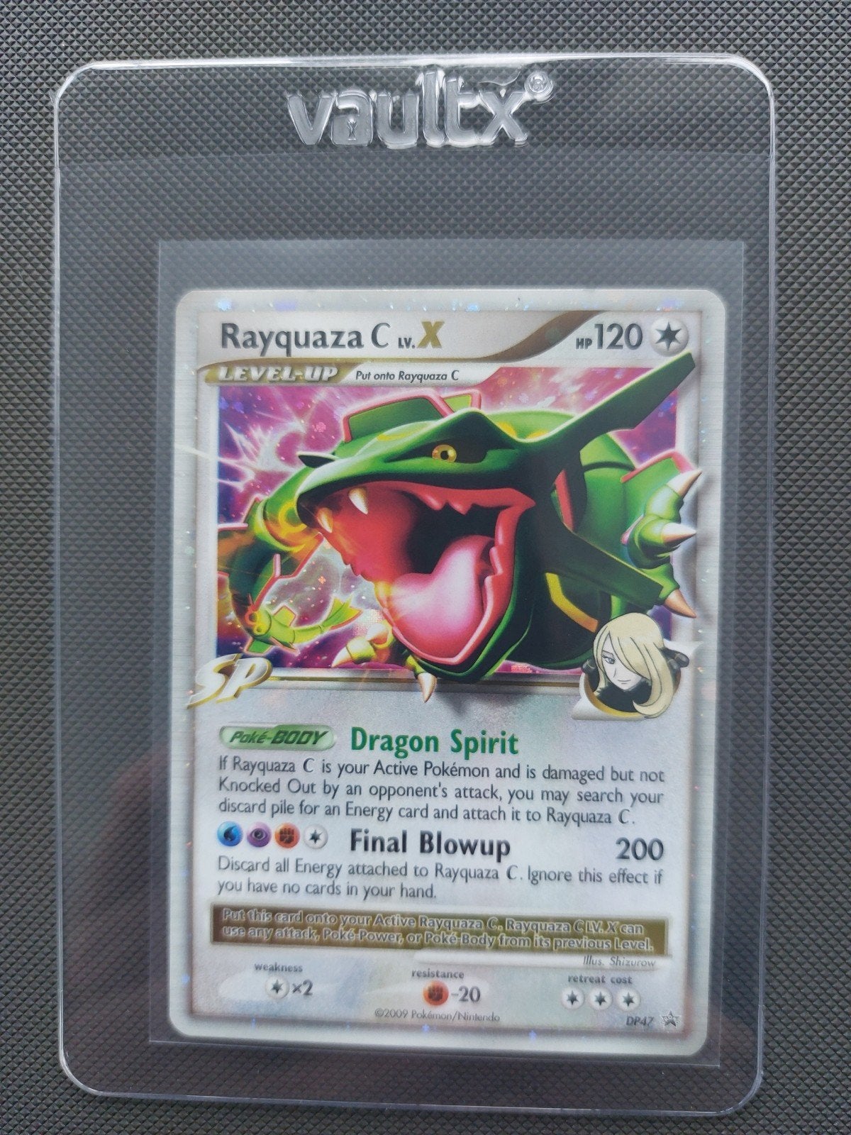 Rayquaza C Lv.X DP47 Diamond and Pearl Level Up, Ophalen of Verzenden, Zo goed als nieuw