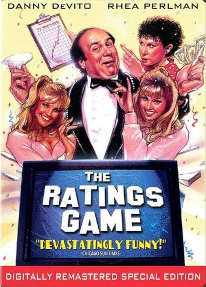 The Ratings Game (1985) DVD Danny DeVito Rhea Perlman, 1960 tot 1980, Alle leeftijden, Ophalen of Verzenden, Zo goed als nieuw