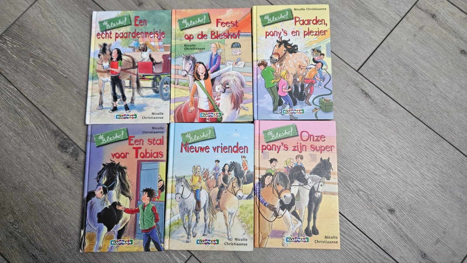 6 paarden boeken, Ophalen of Verzenden