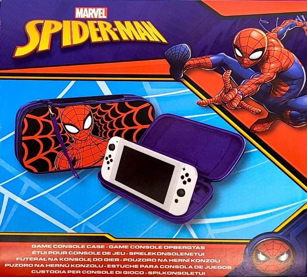 Spider-Man Game Console Case voor Nintendo Switch, Avontuur en Actie, Verzenden, 1 speler, Nieuw