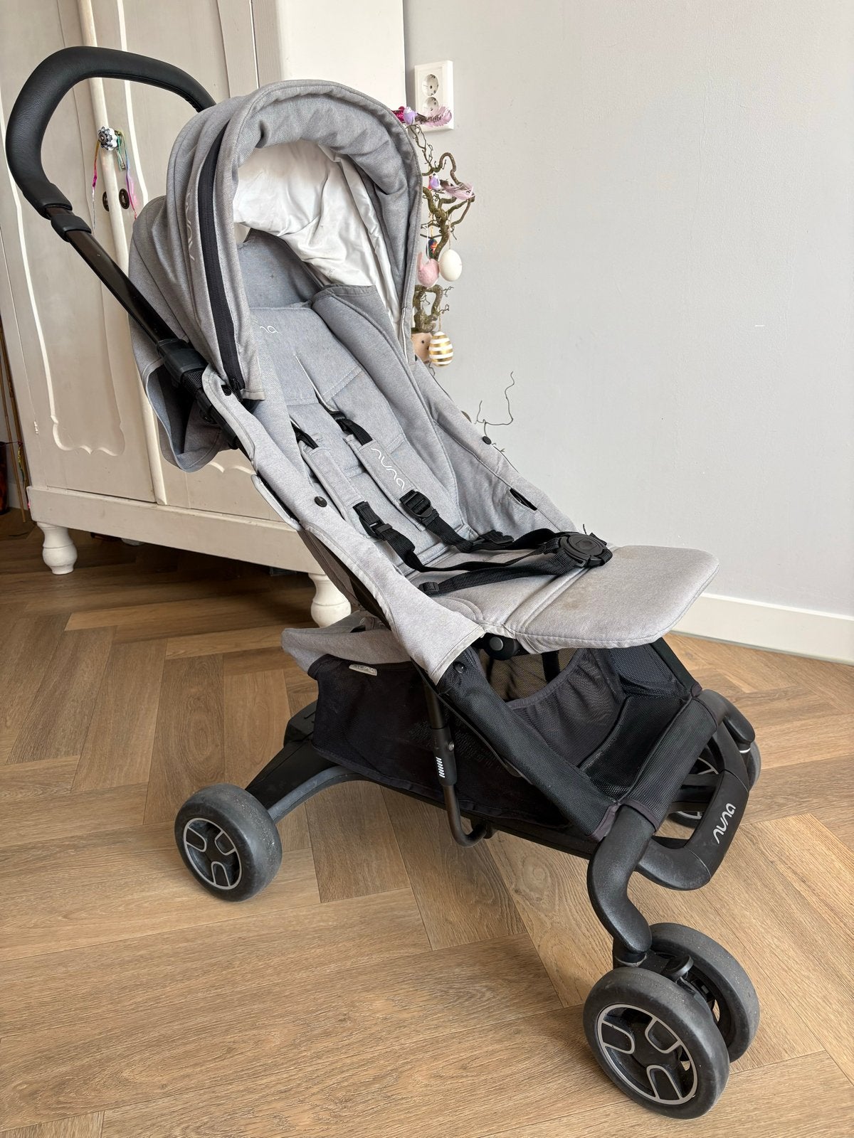 Nuna Pepp Next Buggy grijs, Kinderen en Baby's, Buggy's, Ophalen, Gebruikt, Overige merken