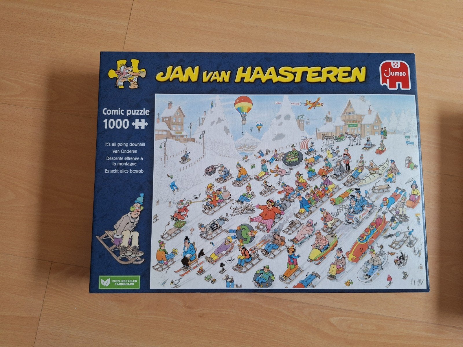Jan van Haasteren Comic Puzzel - 1000 stukjes, Ophalen, 500 t/m 1500 stukjes, Zo goed als nieuw, Legpuzzel