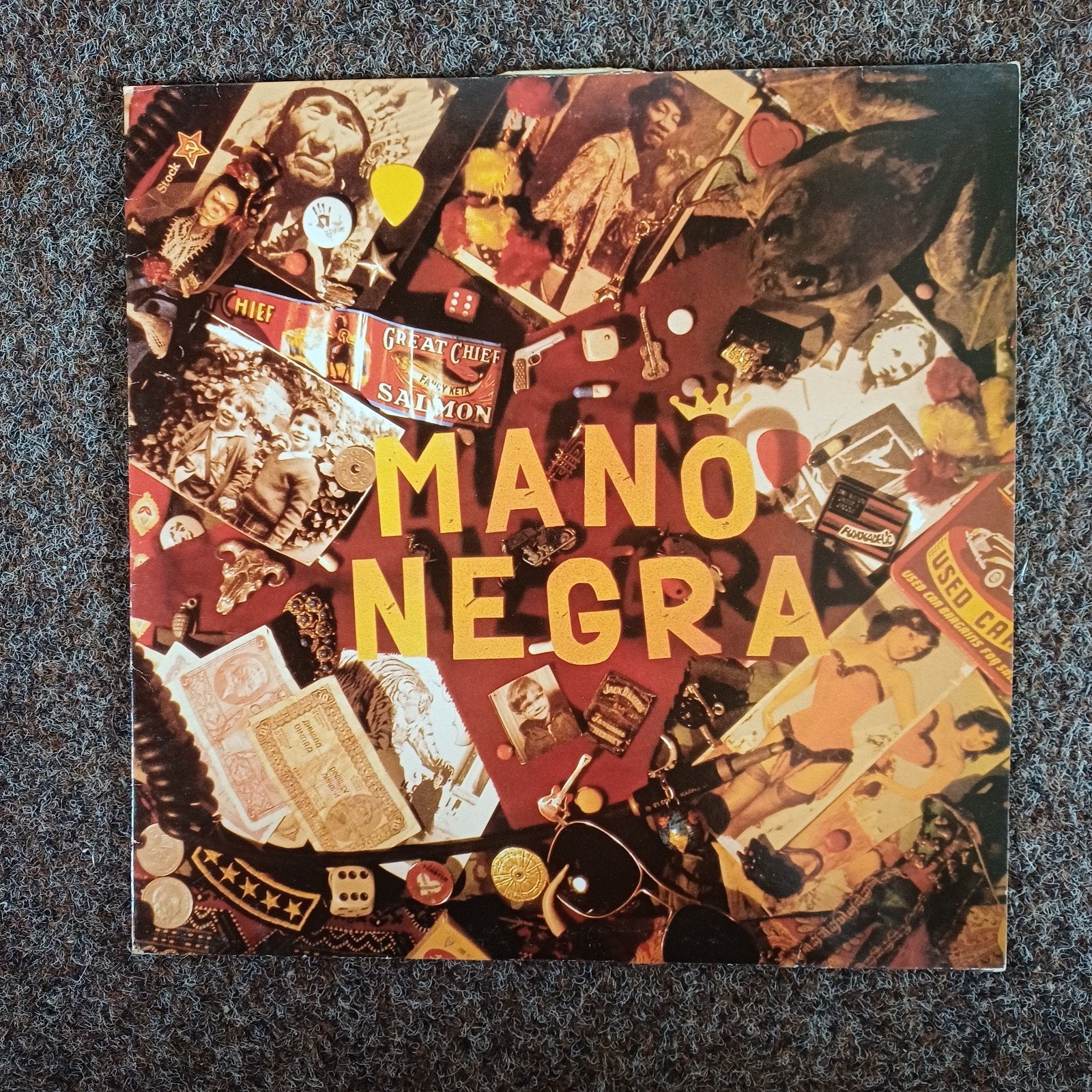 Mano Negra - Puta's Fever LP (Pop/Rock), Ophalen of Verzenden, Gebruikt, 12 inch, LP