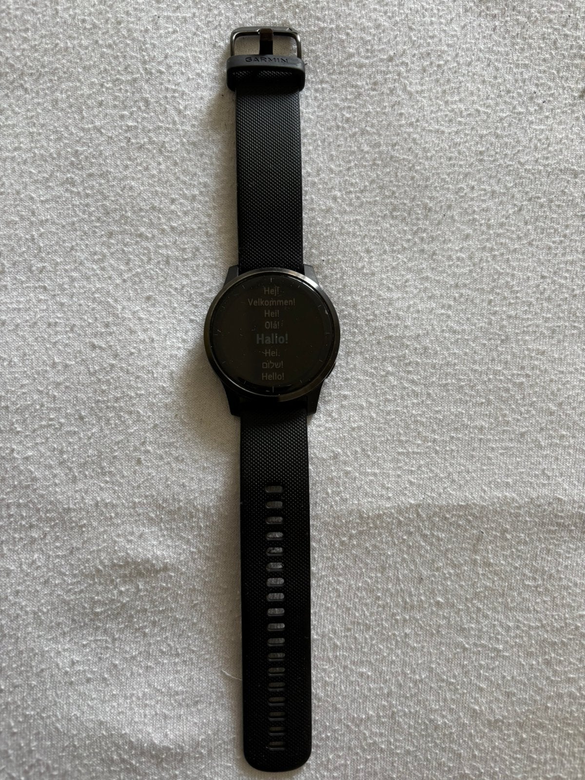 Garmin Vivoactive 4, Ophalen, Zo goed als nieuw, Zwart, Android